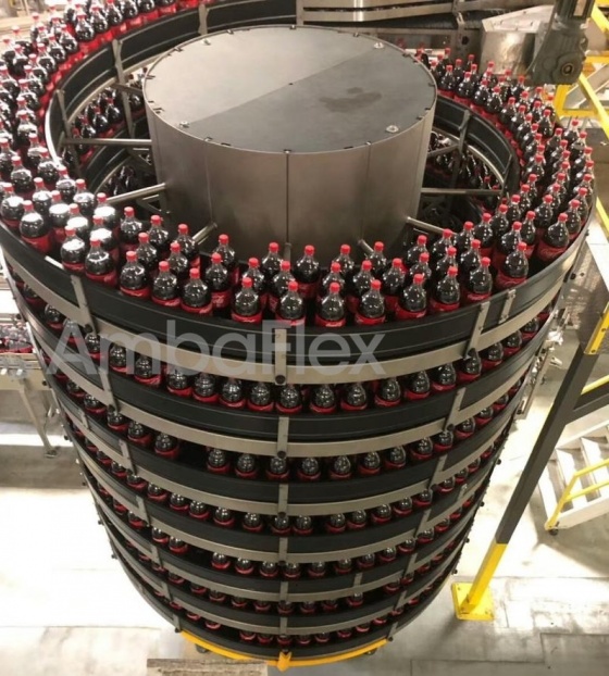 All-purpose spiral conveyor for medium to large products